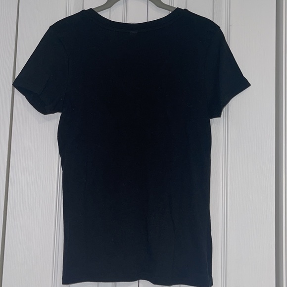 Altar’d State Black Tee Shirt Twist Tie Detail - Picture 5 of 5